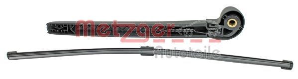 METZGER 2190250: Vinduesvisker arm bag, med kappe, med integreret viskerblad