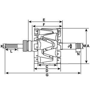 HC-Cargo 230177: Koło pasowe, alternator
