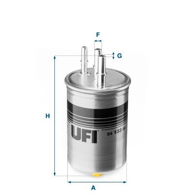 UFI 24.133.00: Degvielas filtrs
