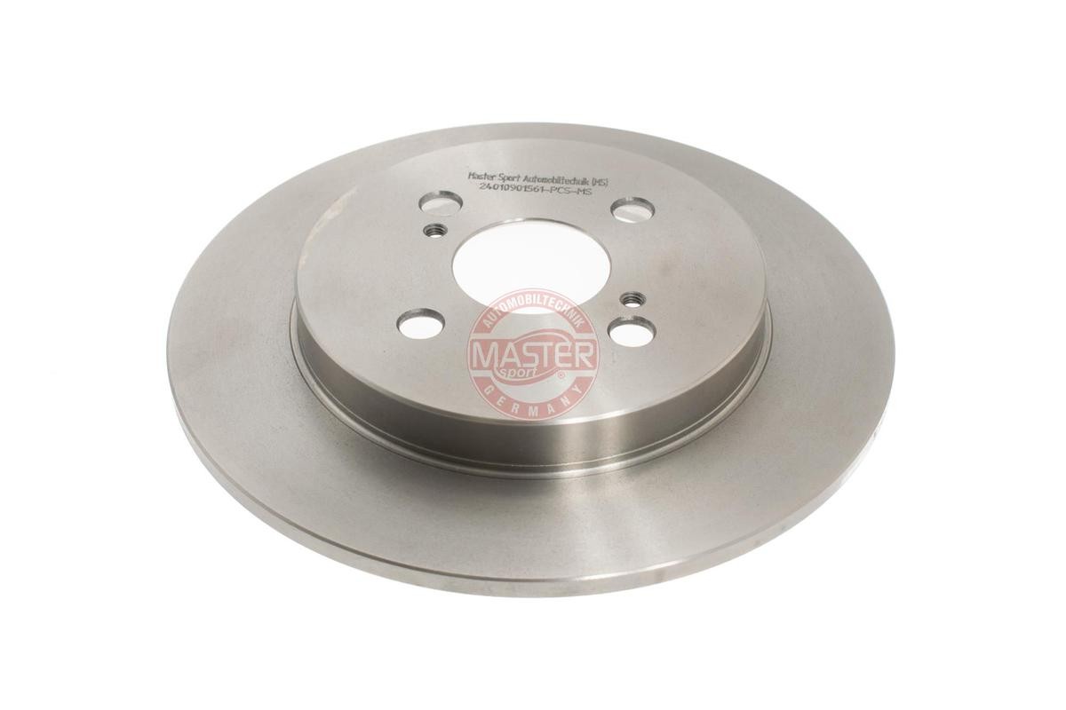MASTER-SPORT 24010901561-PCS-MS: Bromsskiva Bakaxel, Ø: 259mm, full, Ø: 259mm