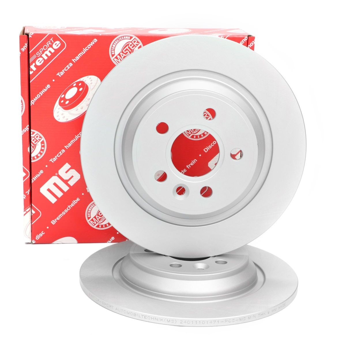 MASTER-SPORT 24011101471-SET-MS: Piduriketas Tagasild, Ø: 302mm, täis, Ø: 302mm, koos kruvidega