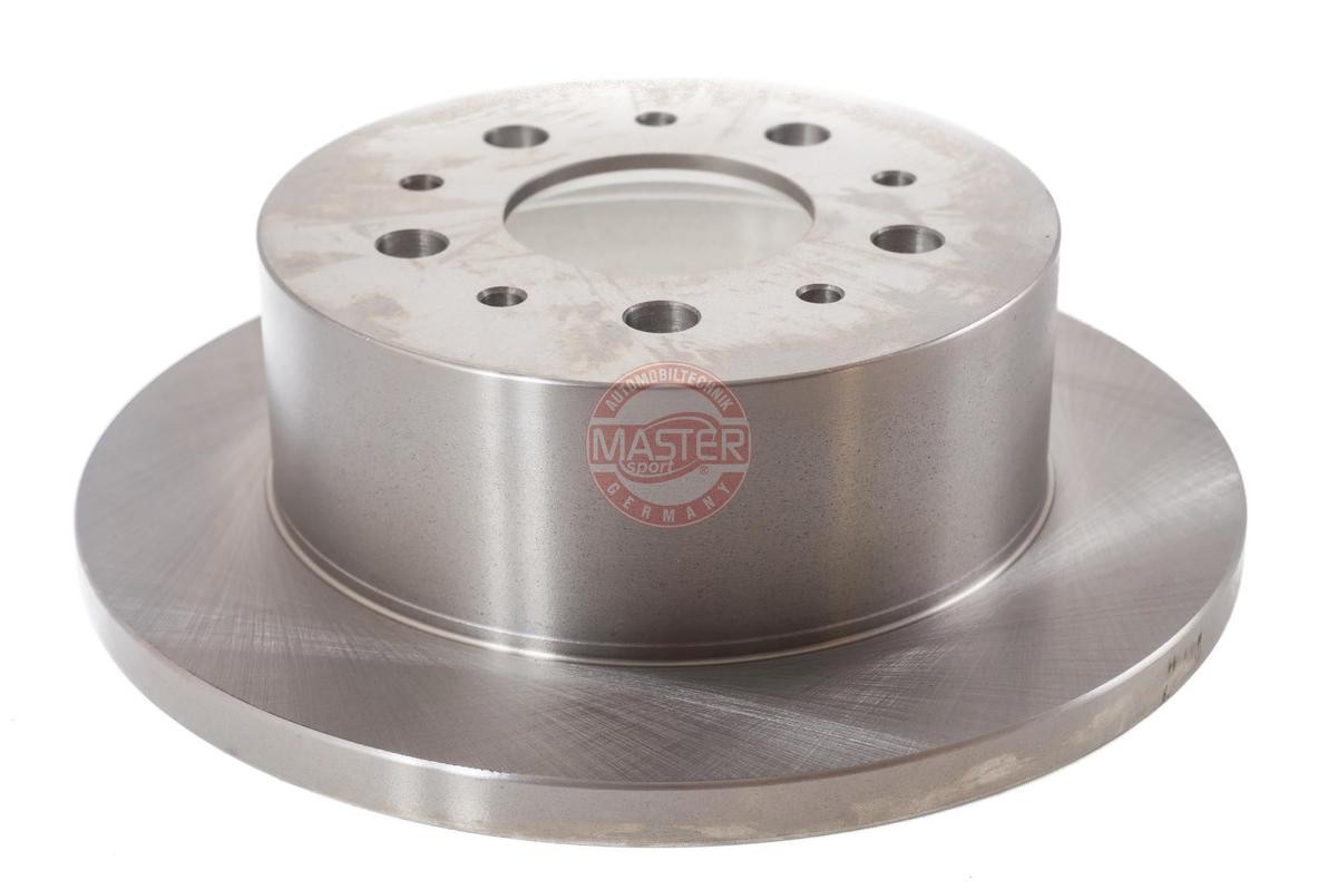 MASTER-SPORT 24011601241-PCS-MS: Féktárcsa hátsótengely, Ø: 280mm, tele, Ø: 280mm