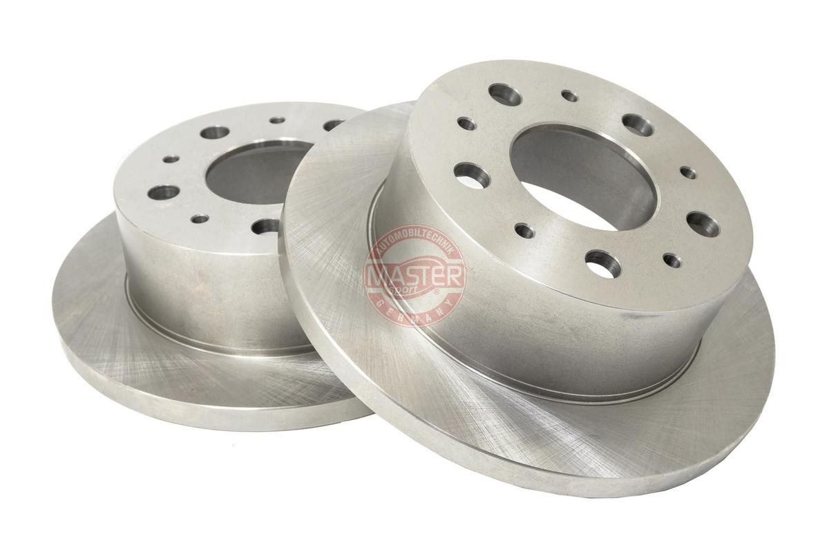 MASTER-SPORT 24011601251-PCS-MS: Féktárcsa hátsótengely, Ø: 280mm, tele, Ø: 280mm