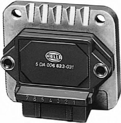 HELLA 5DA 006 623-031: Módulo de encendido con placa soldada