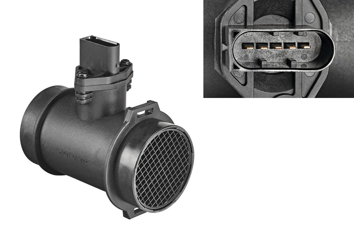 VALEO 253725: Débitmètre d'air 12V, avec capteur intégré de la température de l'air