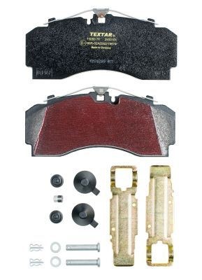 TEXTAR 2933101: Plaquettes de frein avec accessoires