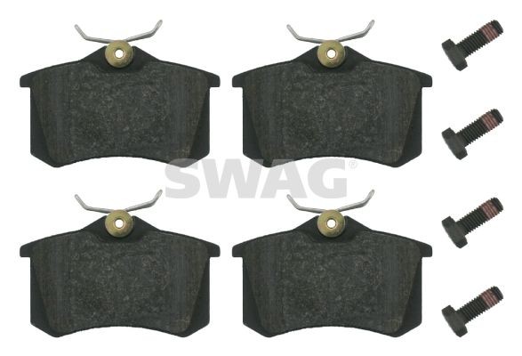 SWAG 30 91 6344: Piduriklotsid Tagasild, koos kruvidega