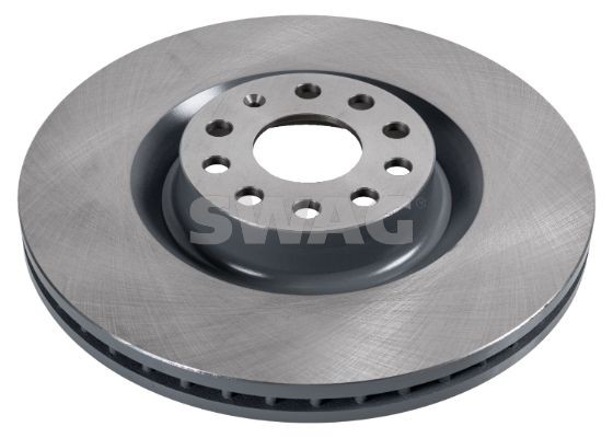 SWAG 30 93 4254: Piduriketas Esisild, Ø: 345mm, sisemine õhutus, Ø: 345mm, kaetud