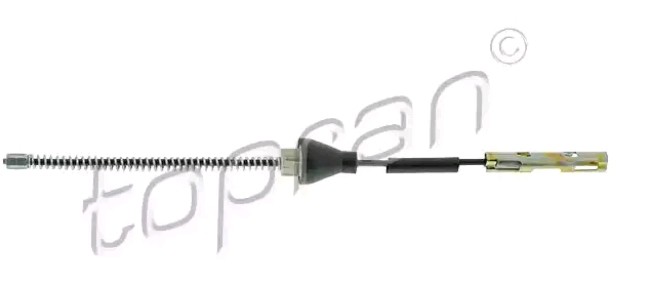 TOPRAN 304 748 Handbremsseil hinten links, hinten rechts