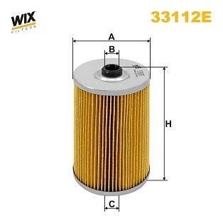 WIX FILTERS 33112E: Kuro filtras
