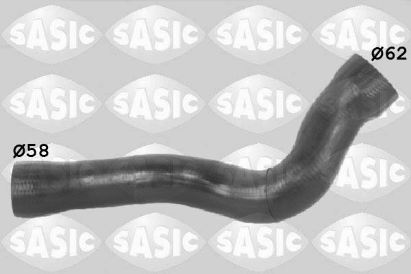 SASIC 3336094: Kompressoriõhuvoolik Kompressoriõhu radiaator, Väljapääs