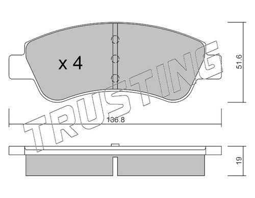 TRUSTING 336.0: Bremseklodser