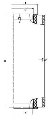 MANN-FILTER C 21 228: Filtro aria