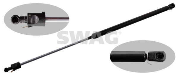 SWAG 38 94 7915 Heckklappendämpfer SWAG extra hinten rechts, 653mm
