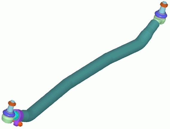 LEMFÖRDER 38678 01: Příčné táhlo řízení 1693mm, s příslušenstvím