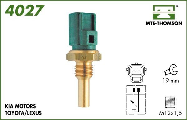 MTE-THOMSON 4027: Andur, Jahutusvedeliku temp.
