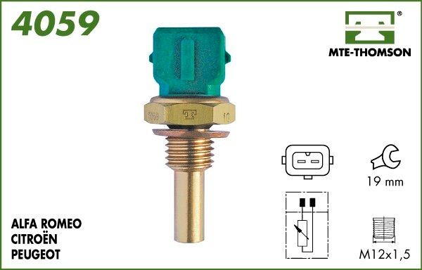 MTE-THOMSON 4059: Andur, Jahutusvedeliku temp.