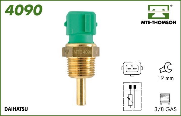 MTE-THOMSON 4090: Andur, Jahutusvedeliku temp.