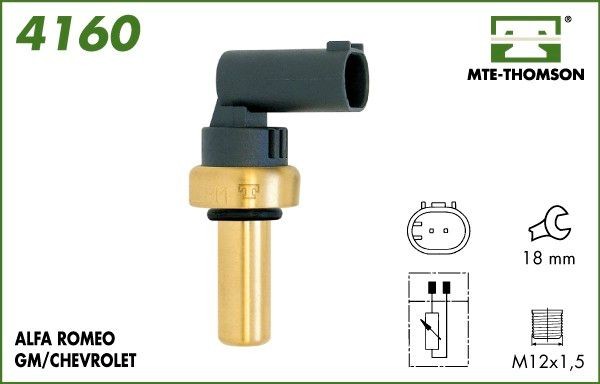 MTE-THOMSON 4160: Andur, Jahutusvedeliku temp.