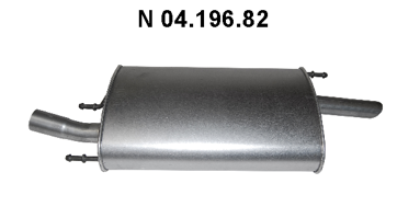 EBERSPÄCHER 04.196.82: Lõppsummuti taga, 800mm