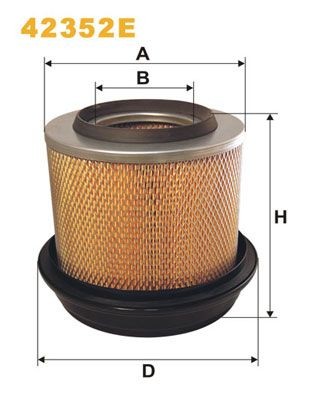 WIX FILTERS 42352E: Filtro aria