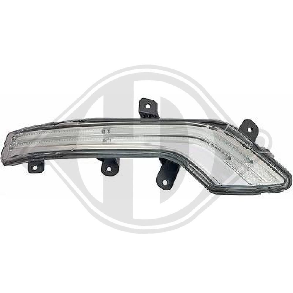 DIEDERICHS 4244289: Daglygter HD Tuning venstre