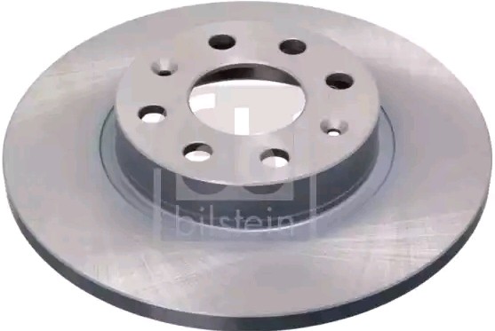 FEBI BILSTEIN 43919: Bremseskive foraksel, Ø: 257mm, fuldstændigt, Ø: 257mm, coatet
