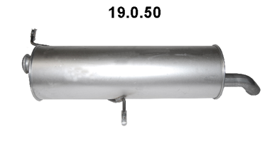EBERSPÄCHER 19.0.50: Lõppsummuti taga, 820mm