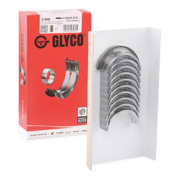 GLYCO H1092/5 STD: Vevlager Aluminiumlegering på stål