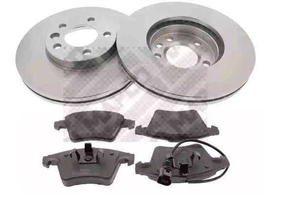 MAPCO 47985HPS: Set frana, frana disc punte fata, Ř: 308mm, ventilat