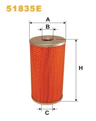 WIX FILTERS 51835E: Filtro olio