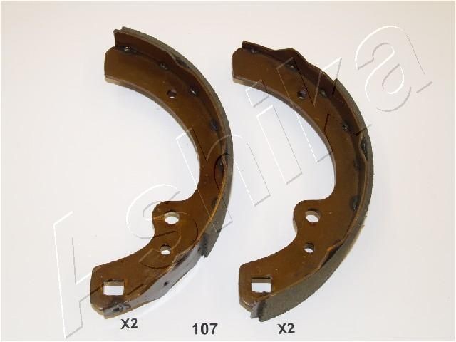 ASHIKA 55-01-107: Juego de zapatas de frenos Eje trasero, 230mm
