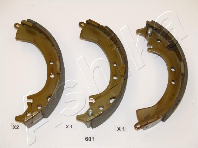 ASHIKA 55-06-601: Juego de zapatas de frenos Eje trasero, 230mm