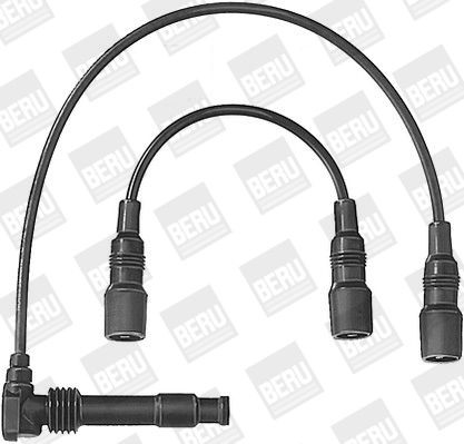 BERU ZEF569: Augstsprieguma vadu komplekts 510mm