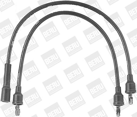 BERU ZEF572: Augstsprieguma vadu komplekts 485mm