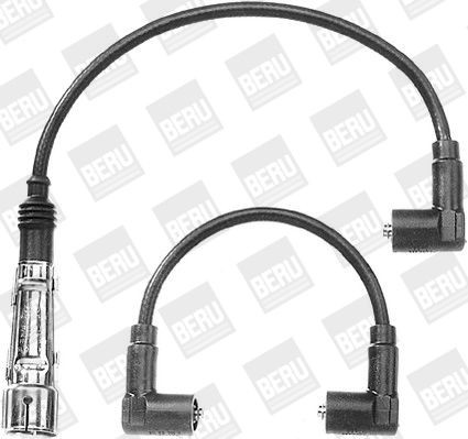 BERU ZEF707: Tändkabelsats 759mm