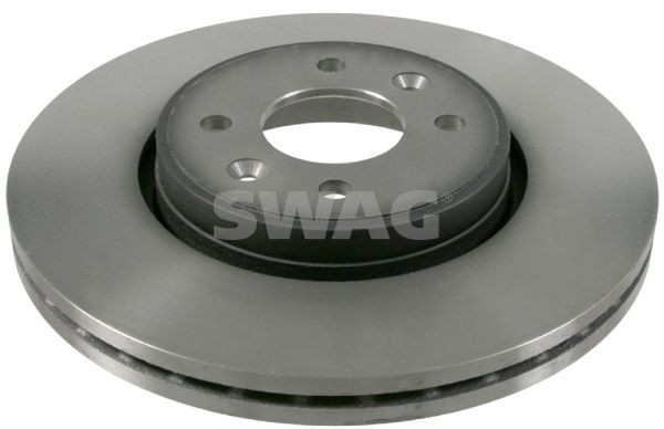 SWAG 60 91 9923: Bremžu diski Priekšējais tilts, Ø: 280mm, ar iekšējo ventilāciju, Ø: 280mm, pārklāts