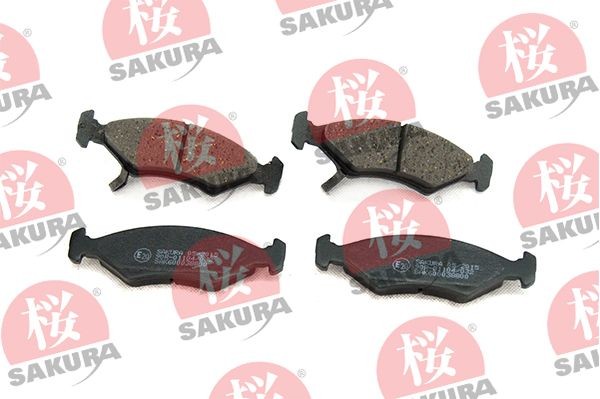 SAKURA 600-03-8800: Piduriklotsid Esisild