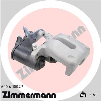 ZIMMERMANN 600.4.10047: Etrier de frână Axa spate dreapta, fara suport