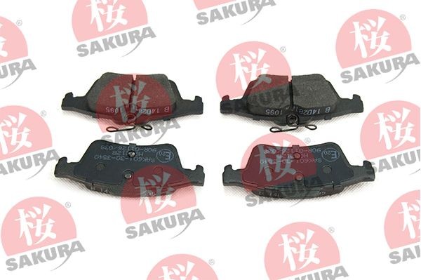 SAKURA 601-30-3540: Piduriklotsid Tagasild