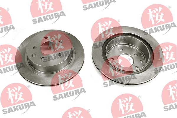 SAKURA 605-10-4110: Piduriketas Tagasild, Ø: 292,0mm, õhutusega, Ø: 292,0mm