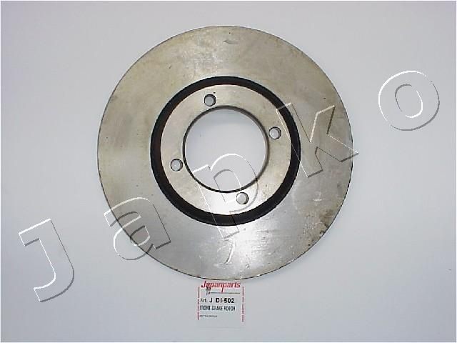 JAPKO 60502: Disco de freno Eje delantero, Ø: 256mm, macizo, Ø: 256mm