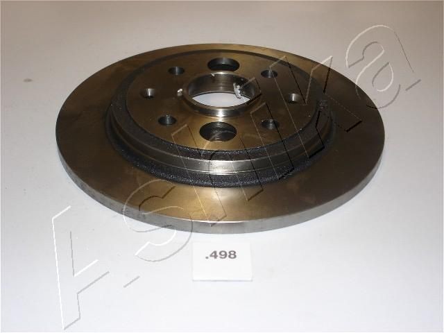 ASHIKA 61-04-498: Disc de frână puntea spate, Ř: 239mm, plin, Ř: 239mm
