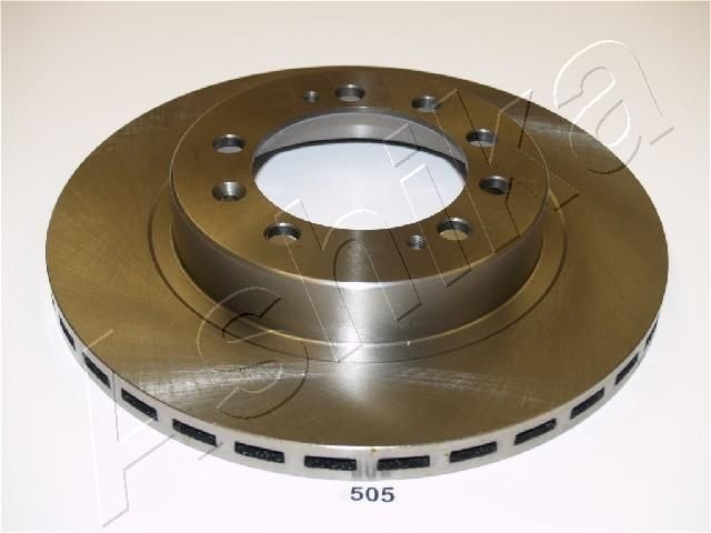 ASHIKA 61-05-505: Piduriketas Tagasild, Ø: 266mm, õhutusega, Ø: 266mm