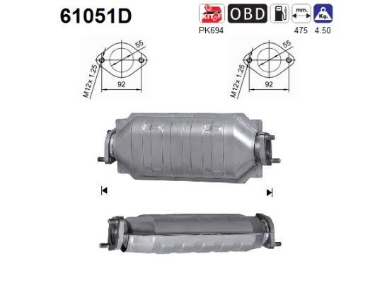 AS 61051D: Katalüsaator