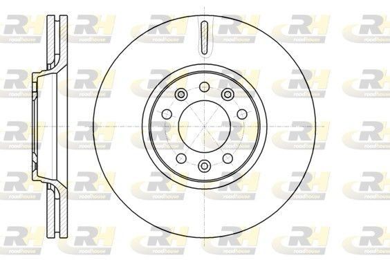 ROADHOUSE 61054.10: Piduriketas Esisild, Ø: 303,7mm, õhutusega, Ø: 304mm