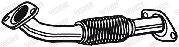 WALKER 04799: Võlltoru, Väljalaskesüsteem