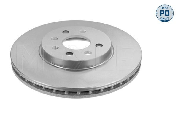 MEYLE 615 521 0012/PD: Piduriketas Esisild, Ø: 280mm, õhutusega, Ø: 280mm, Tsink-lamell-kattega, koos kruvidega, MEYLE-PD Quality