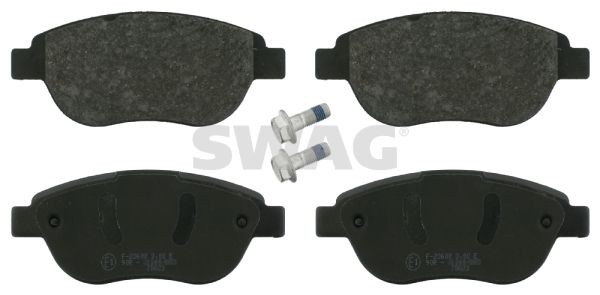 SWAG 62 91 6422: Plăcuțe de frână punte fata, cu suruburi, cu set suruburi