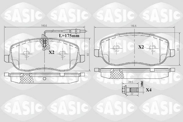 SASIC 6210029: Piduriklotsid Esisild